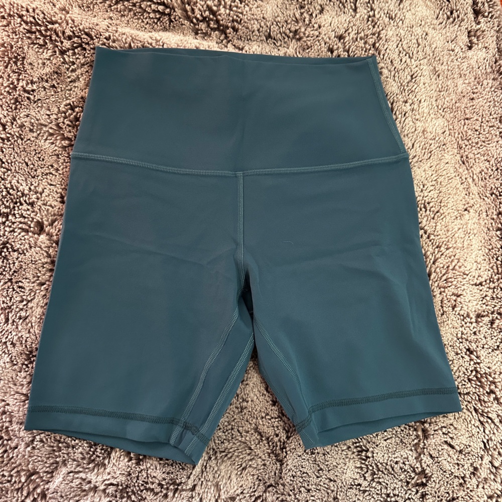lululemon athletica Teal Bike Shorts